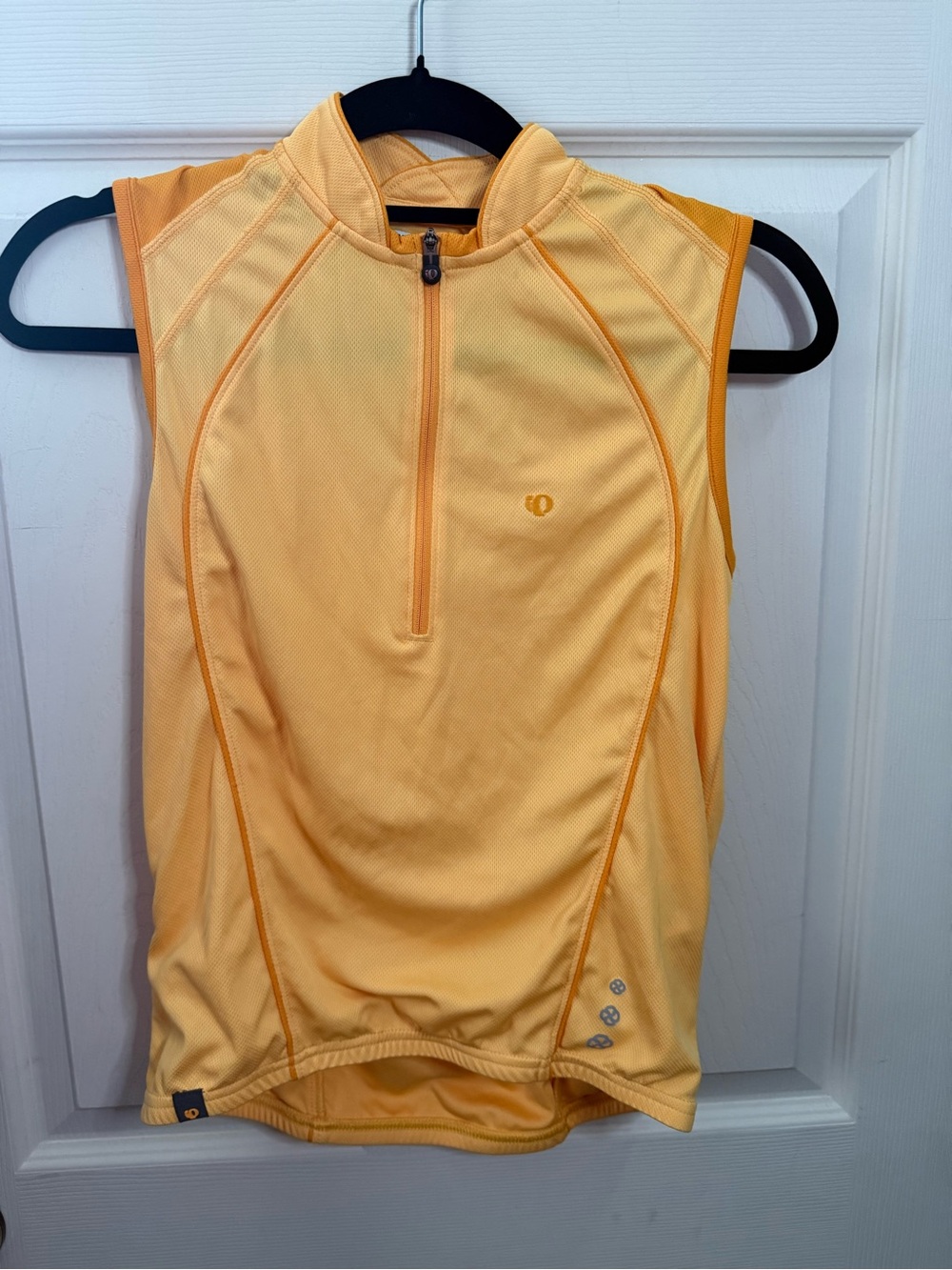 Pearl Izumi Yellow Tank Top Cycling Jersey Woman’s Size Small
